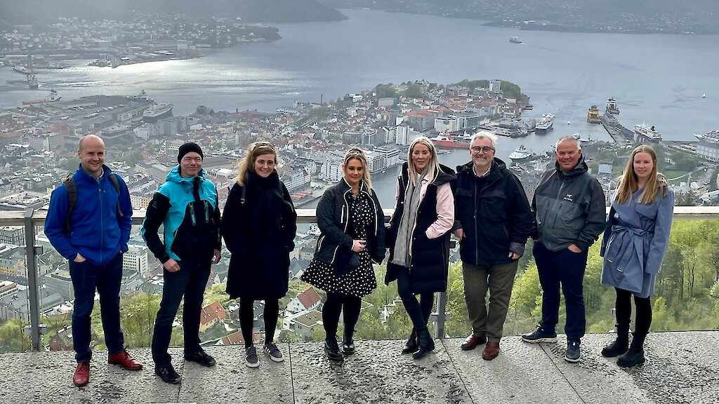 And we can't wait to bring clients based outside Orkney into Junction Road, and into our islands - such as our Norwegian clients, seen here on a recent trip to Bergen.